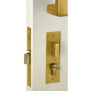 NIDUS OZI-4 Mortice Door Lock Combo | 4 Finishes - Satin Brass