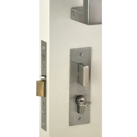 NIDUS OZI-4 Mortice Door Lock Combo | 4 Finishes - Satin Stainless Steel