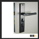 NIDUS Knurled Domici OZI-1 Combo Longplate | 4 Finishes - Matt Black / Right Hand