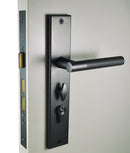 NIDUS Knurled Domici OZI-1 Combo Longplate | 4 Finishes - Graphite Grey / Right Hand
