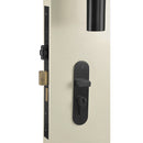 NIDUS Radius OZI-3 Roller Mortice Lock Combo | 3 Finishes - Matt Black / Right Hand