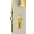 NIDUS Rectangle OZI-3 Roller Mortice Lock Combo | 4 Finishes - Satin Brass (NIDCRLORRECSB)