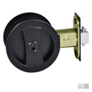 NIDUS Cavity Sliding Door Lock Round Entrance Set | 3 Finishes