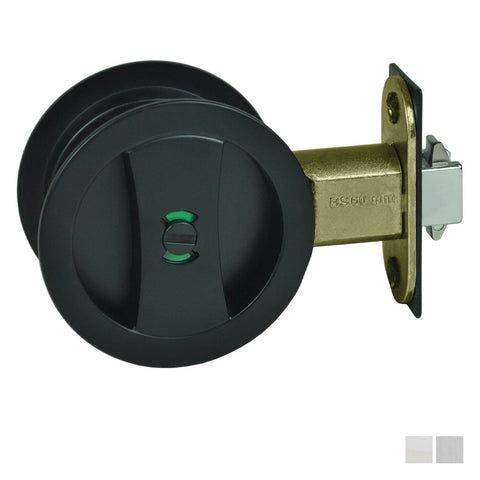 NIDUS Cavity Sliding Door Lock Round Privacy Set | 3 Finishes