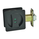 NIDUS Cavity Sliding Door Square Privacy Set | 2 Finishes - Matt Black