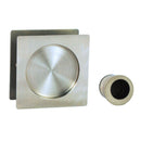 NIDUS CAVITY SLIDING DOOR PASSAGE SET CSDPAS - SS SQUARE STAINLESS STEEL - primehardware