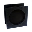 NIDUS Square Sliding Cavity Finger Pull Passage Set | 2 Finishes - Matt Black