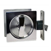 NIDUS CSDPRI - SQ - PSS CAVITY SLIDING DOOR PRIVACY SQUARE POLISHED STAINLESS STEEL - primehardware