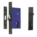 NIDUS OZI-2 Sliding Door Mortice Lock Combo | 3 Finishes - Matt Black