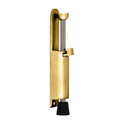 NIDUS Plunger Type 1 Door Stop 152mm | 2 Finishes - Polished Brass