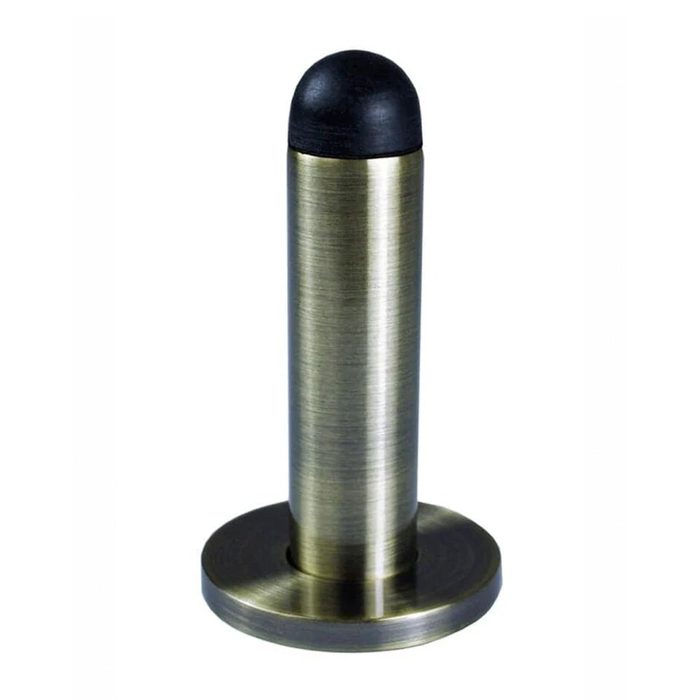 NIDUS Type 1 Wall Mounted Door Stop 80mm | 11 Finishes - Antique Brass