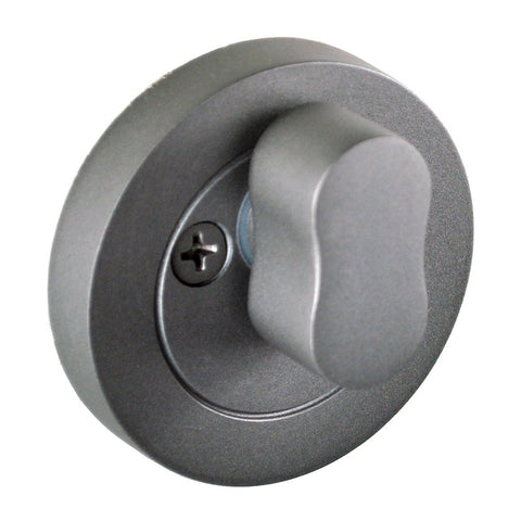 NIDUS Eurobolt Round Single Cylinder with Turn | 5 Finishes - Gunmetal Grey