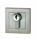 NIDUS DOOR LOCK EDBSQ1SCV EUROBOLT DEADBOLT SATIN CHROME SINGLE CYLINDER SQUARE - primehardware