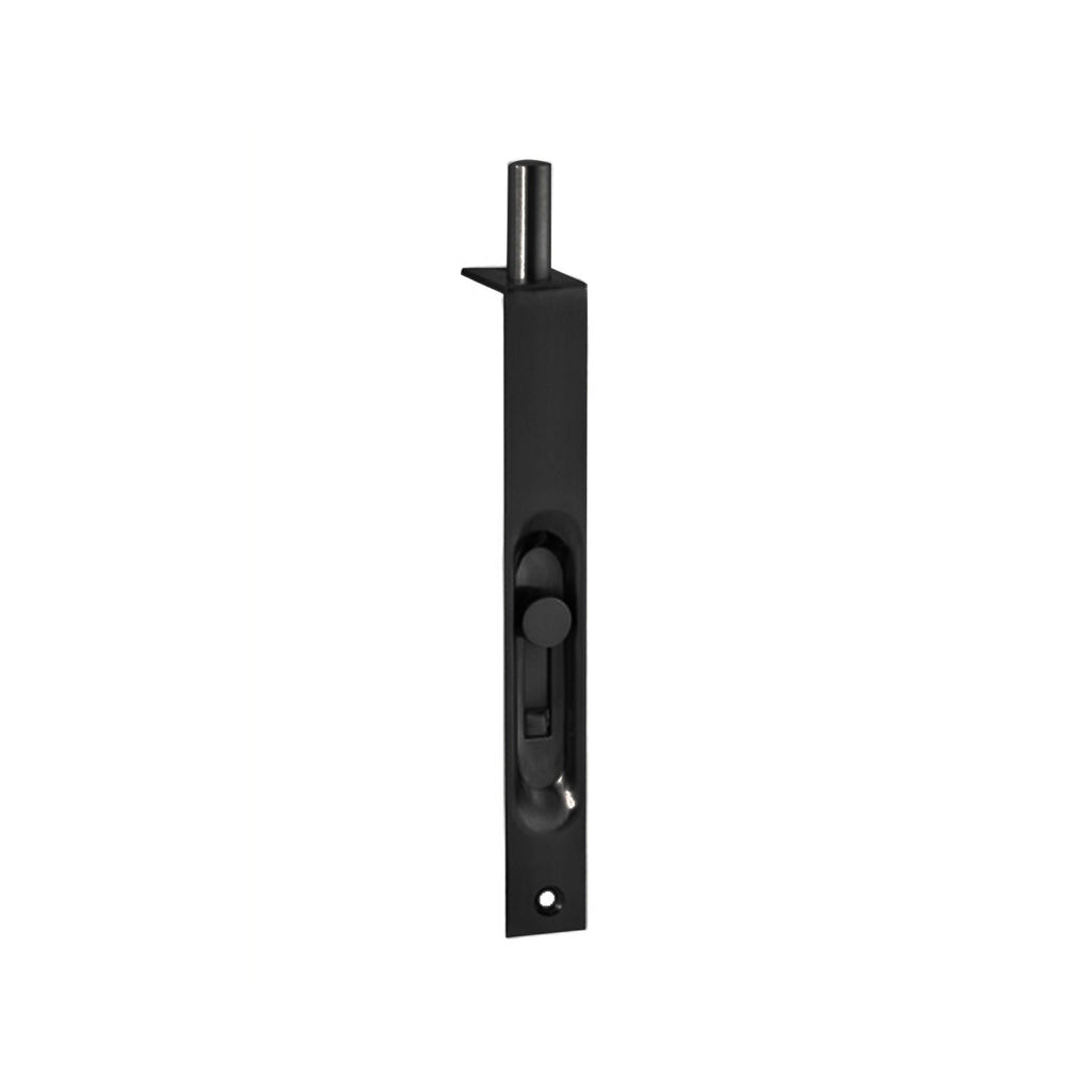 NIDUS Door Flush Bolt 150mm | 2 Finishes - Matt Black