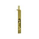 NIDUS Door Flush Bolt 150mm | 2 Finishes - Polished Brass