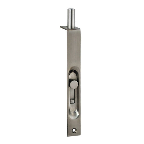 NIDUS DOOR FLUSH BOLT FB6SS STAINLESS STEEL - primehardware