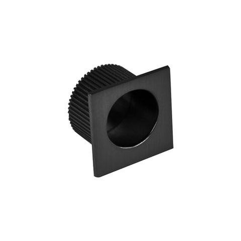 NIDUS Fingerpull Round 24mm | 3 Finishes - Matt Black