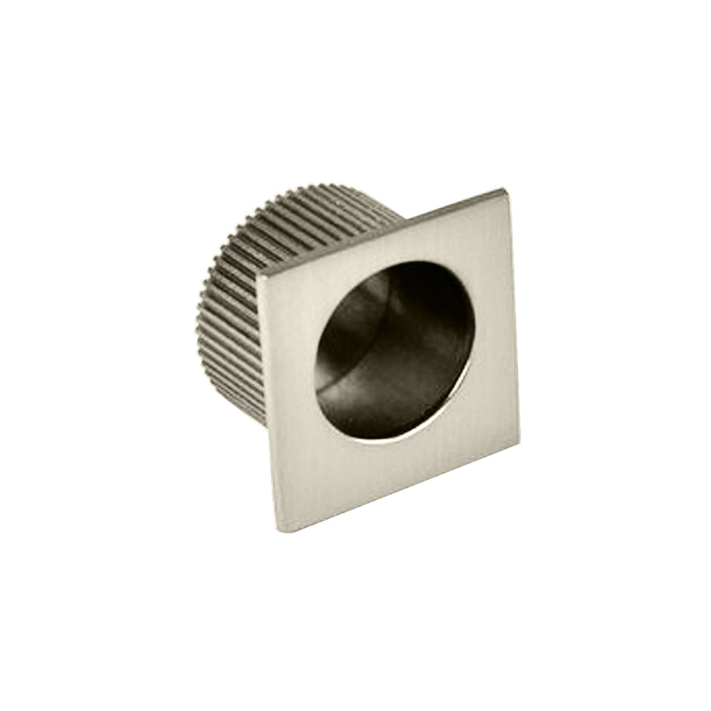 NIDUS Fingerpull Round 24mm | 3 Finishes - Brushed Nickel