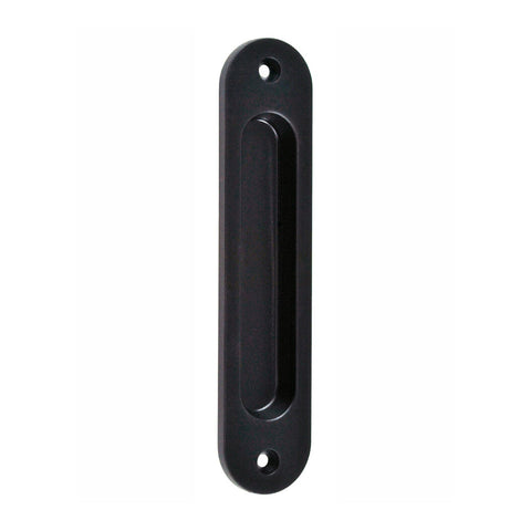 NIDUS Contemporary Radius Edge Flush Pull 135mm | 6 Finishes - Matt Black