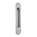 NIDUS Contemporary Radius Edge Flush Pull 135mm | 6 Finishes - Satin Chrome