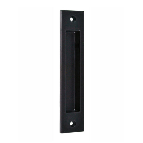 NIDUS Contemporary Rectangular Flush Pull 135mm | 4 Finishes - Matt Black