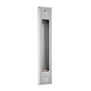 NIDUS Contemporary Rectangular Flush Pull 135mm | 4 Finishes - Satin Chrome