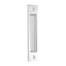 NIDUS Contemporary Rectangular Flush Pull 135mm | 4 Finishes - White