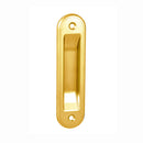 NIDUS Radius Corner Flush Pull | 2 Finishes - Polished Brass