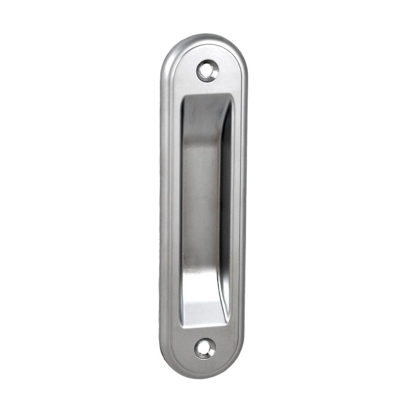 NIDUS FPRADSC FLUSH PULL RADIUS CORNER SATIN CHROME - primehardware