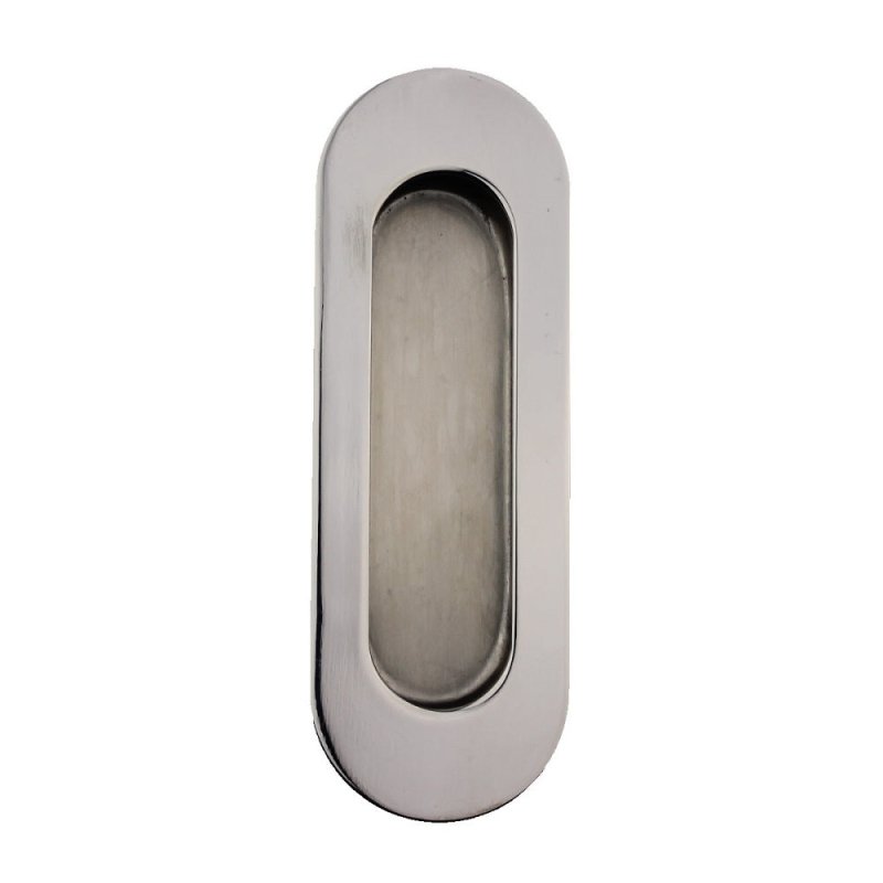NIDUS FLUSH PULL FPRD1PSS RADIUS EDGE POLISHED STAINLESS STEEL