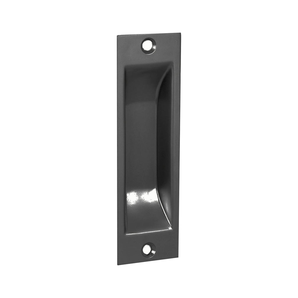 NIDUS Rectangular Flush Pull 113x33mm | 3 Finishes - Matt Black