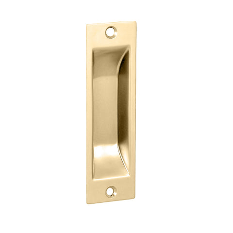NIDUS Rectangular Flush Pull 113x33mm | 3 Finishes - Titanium Gold