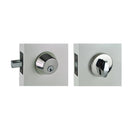 NIDUS Houselot Deadbolt Single Cylinder 60-70mm | 2 Finishes - Chrome Plated