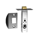 Nidus Tubular Latch Double Sprung - Brushed Chrome