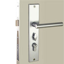 NIDUS Domici Lever on Longplate Privacy Set - Chrome Plated / Right Hand