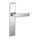 NIDUS Turin Lever on Longplate Passage Set | 2 Finishes - Polished Chrome