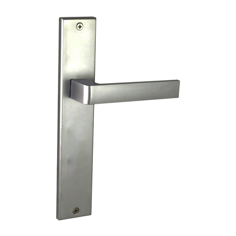 NIDUS Turin Lever on Longplate Passage Set | 2 Finishes - Satin Chrome