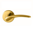 NIDUS Mediterranean Altro Handle Passage Set | 3 Finishes - Polished Brass