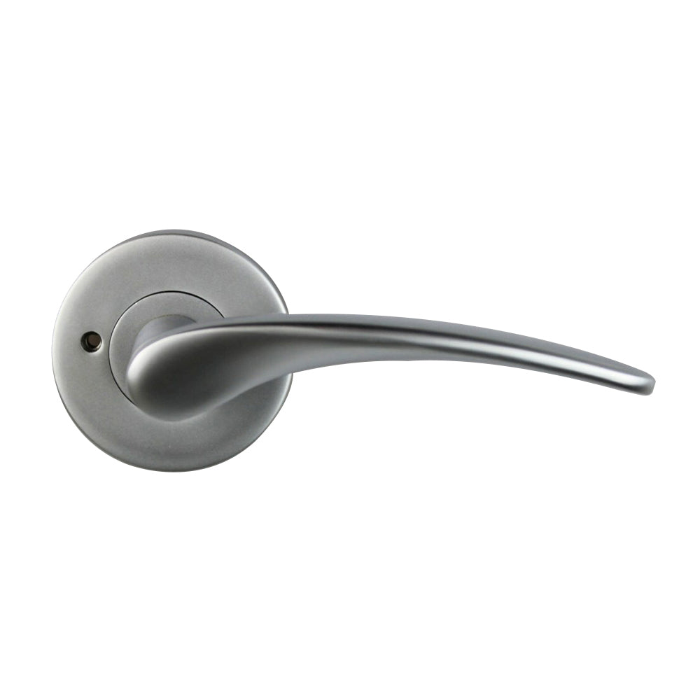NIDUS Mediterranean Altro Lever Privacy Set | 3 Finishes - Brushed Satin Chrome