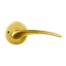 NIDUS Mediterranean Altro Lever Privacy Set | 3 Finishes - Polished Brass