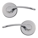 NIDUS MCAPPASCP DOOR HANDLE MEDITERRANEAN CAPRI PASSAGE LEVER SET POLISHED CHROME - primehardware