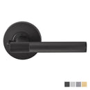 NIDUS Knurled Domici Lever on Rose Privacy Set | 4 Finishes