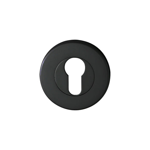 NIDUS Round Door Escutcheon 52mm | 5 Finishes - Matt Black
