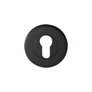 NIDUS Round Door Escutcheon 52mm | 5 Finishes - Matt Black