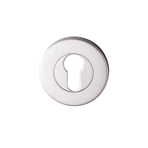 NIDUS Round Door Escutcheon 52mm | 5 Finishes - Polished Chrome