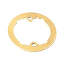 NIDUS Spacer Rings Round for Door Handle 54mm Hole | 4 Finishes - Polished Brass