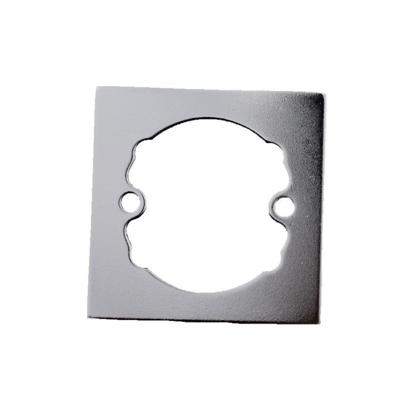 NIDUS DOOR HANDLE SPACER RINGS SQUARE POLISHED CHROME PAIR MSQSPACERCP