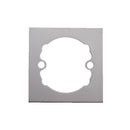 NIDUS DOOR HANDLE SPACER RINGS SQUARE SATIN CHROME PAIR MSQSPACERSC - primehardware