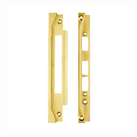 NIDUS OZI-1 Mortice Lock Rebate Kit | 7 Finishes - Satin Brass / Left Hand