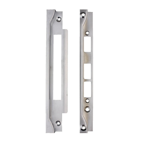 NIDUS OZI-1 Mortice Lock Rebate Kit | 7 Finishes - Satin Chrome / Left Hand